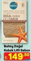 BALMY DOĞAL KABAK LİFLİ SABUN fiyat ve kampanya bilgisi